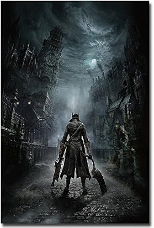 Sony Announces Return of Bloodborne as Animated Film 9 51EfAwO43WL. AC SY450 Lawrence Painting Bloodborne Art Canvas Poster Print Game Picture for Living Room Decoration 6
