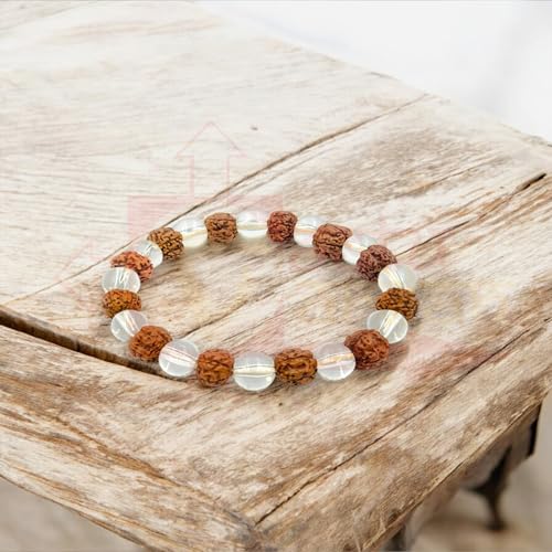 Image of Certified Crystal Bracelet | 8mm Beads | Stretchable Healing Bracelet | Bracelets for Men and Women |