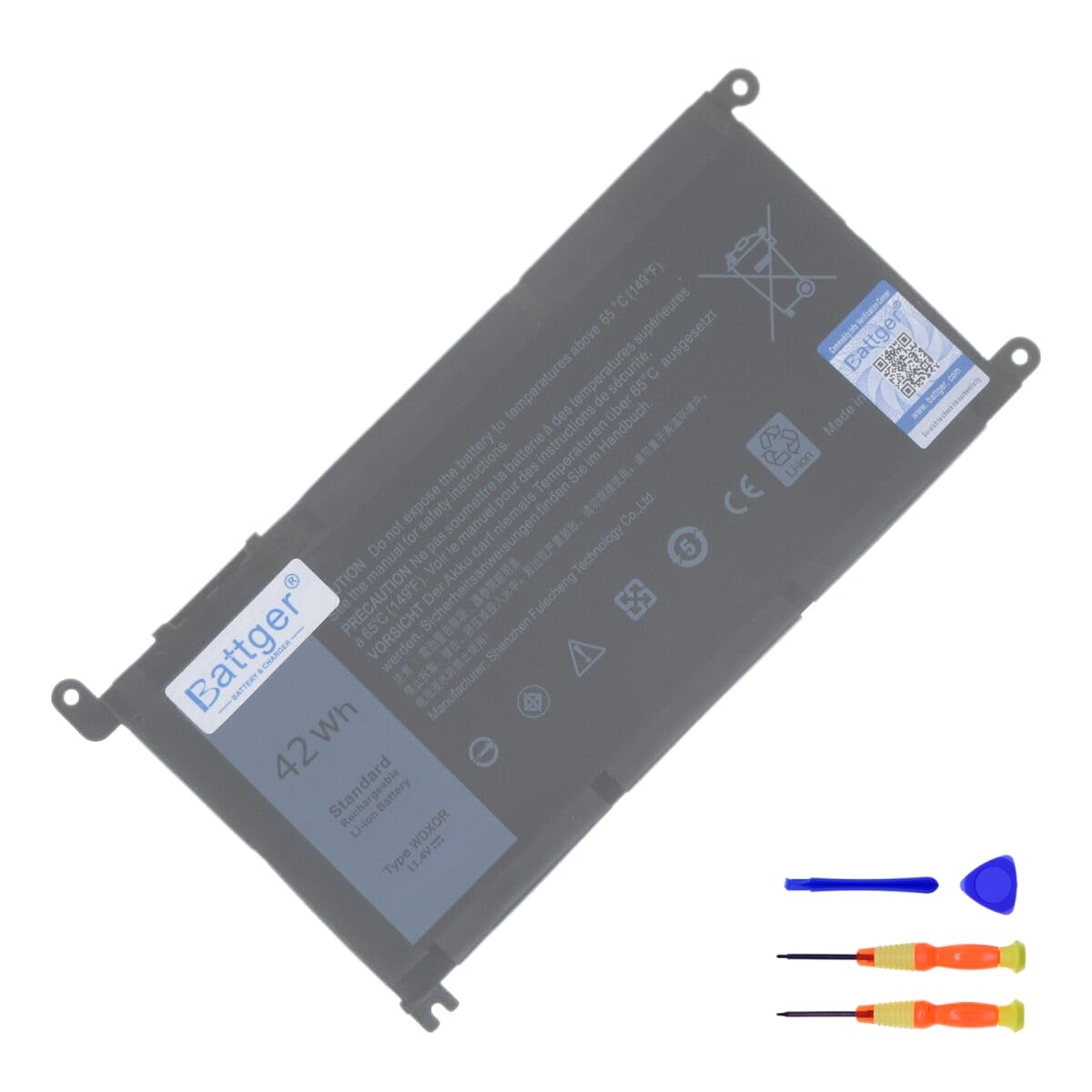 【新品未開封】純正品 DELL Inspiron 交換用バッテリー WDX0R Amazon.co.jp: Battger 電池 WDX0R、WDXOR ノートパソコンバッテリー