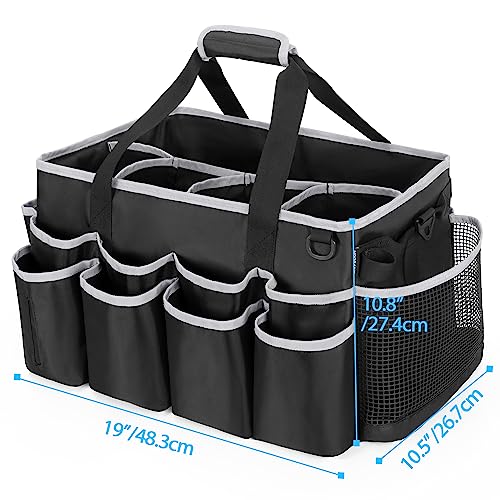 Bolsa de artículos de limpieza HODRANT con separadores para evitar derrames 7