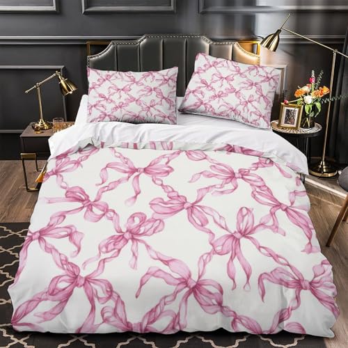 Parure de lit 3D en microfibre super douce et résistante pour lit simple