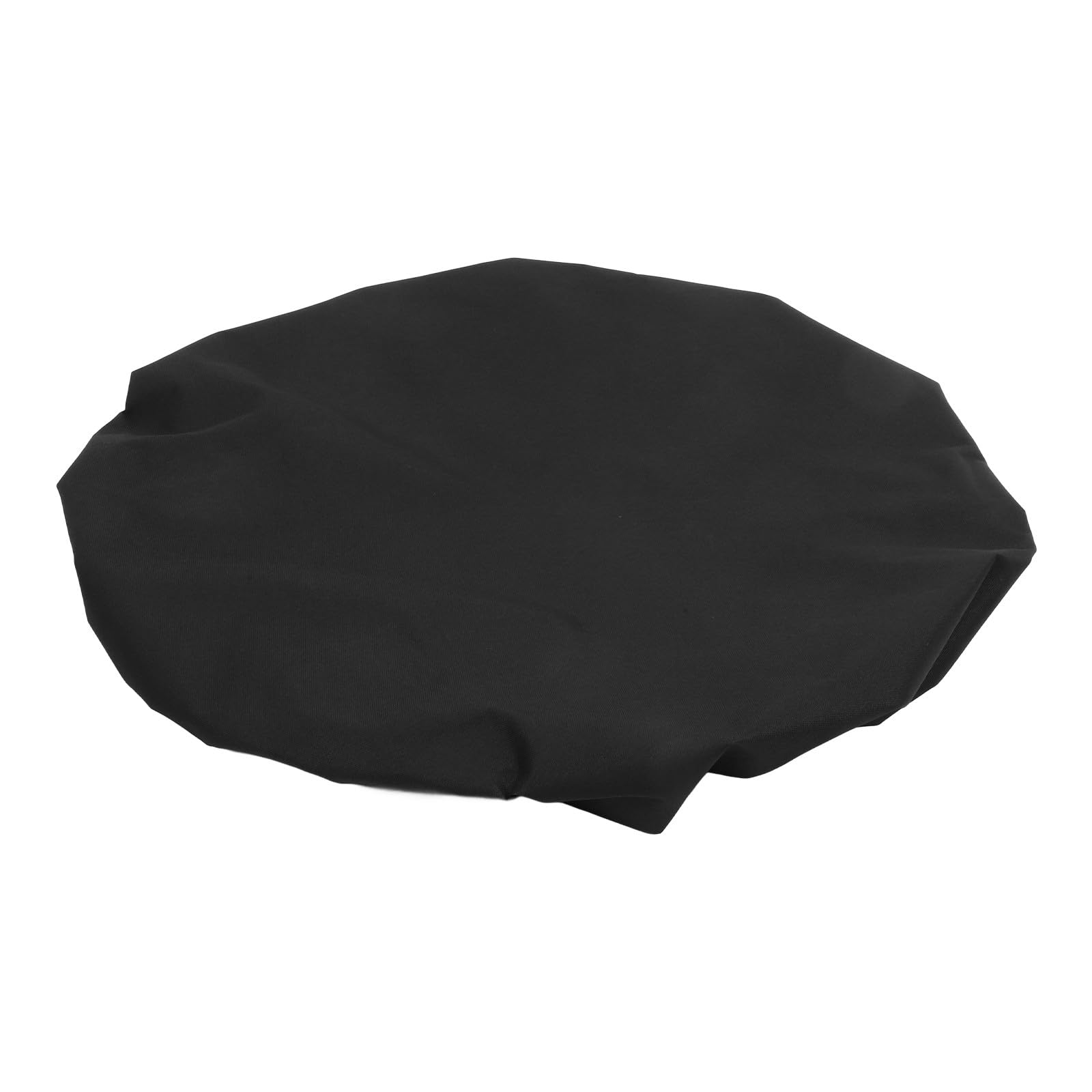 Housse de foyer extérieur ronde en tissu Oxford 600D durable Kichvoe noir