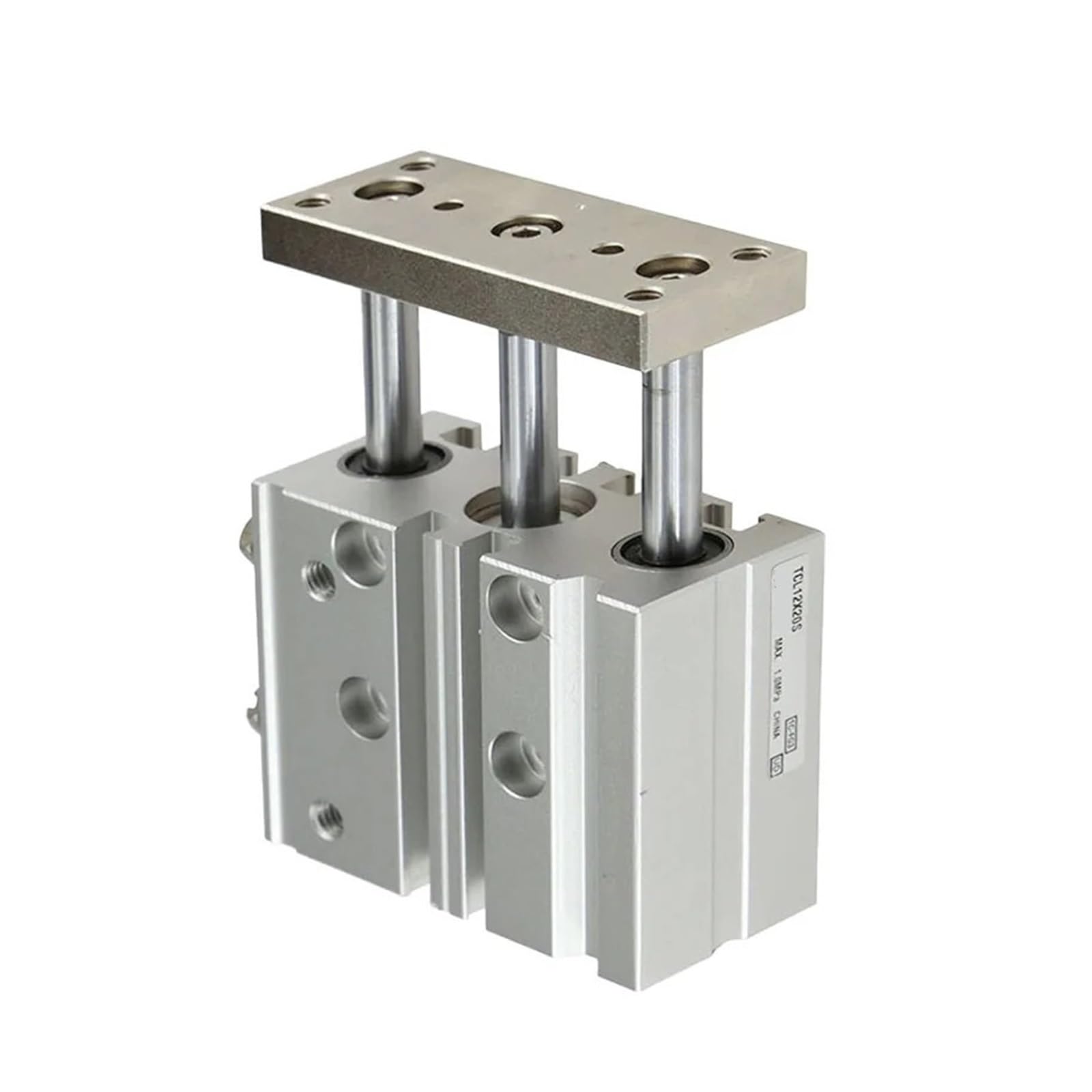 Vérin de guidage compact TCM12 cylindre trois barres mince pneumatique
