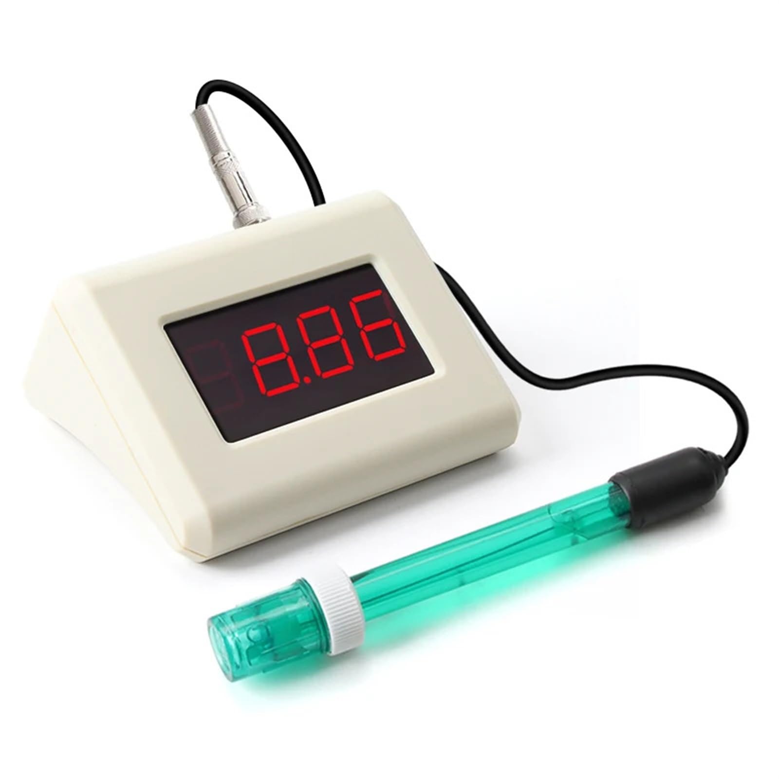 Monitor de agua for plantas, medidor de suelo, medidor digital profesional de pH 0,00-14, medidor de calidad del agua, acidómetro, instrumento de análisis for piscinas, acuarios, jardines y granjas.