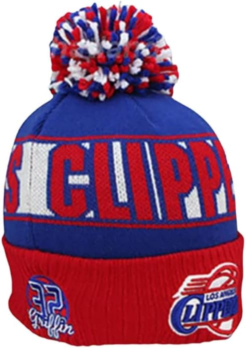 Los Angeles Clippers New Era NBA Throwback "Rep Ur Team" Cuffed Knit Hat