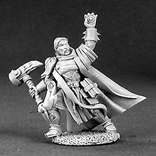 Bergen Sunblaze Sun Priest avec détails ultra précis pour peinture miniature