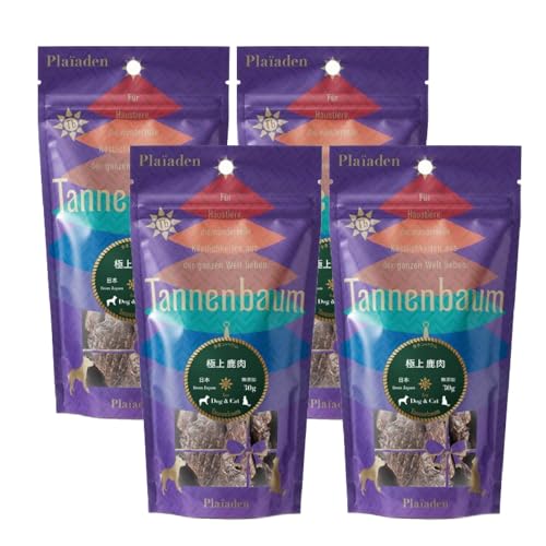 [プレイアーデン タネンバウム] 犬猫用 無添加おやつ 極上 鹿肉 30g×4袋 [AT008]