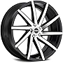 Strada Sega 20x8.5 5x4.5' +35mm Black/Machined Wheel Rim 20' Inch