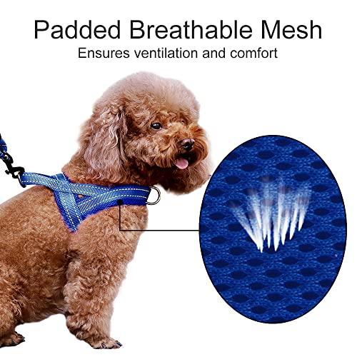 Image of Plutus Pet No Pull Dog Harness for Large Dogs, Breathable Mesh Padded