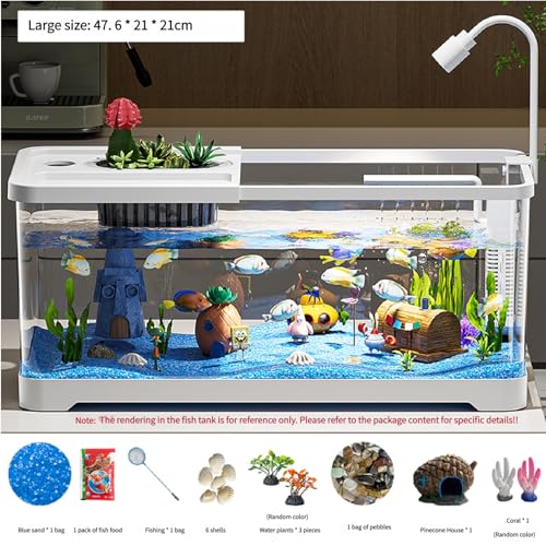Kit de acuario de tortuga, recinto completo con filtro avanzado y bomba para un hábitat saludable de reptiles