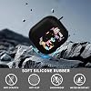 Funda para AirPods 4 2024 de inicio escolar preescolar más linda, silicona suave protectora con llavero, compatible con carga inalámbrica y por cable, luz LED visible, a prueba de rayones y anti-amarillento, a prueba de golpes 8