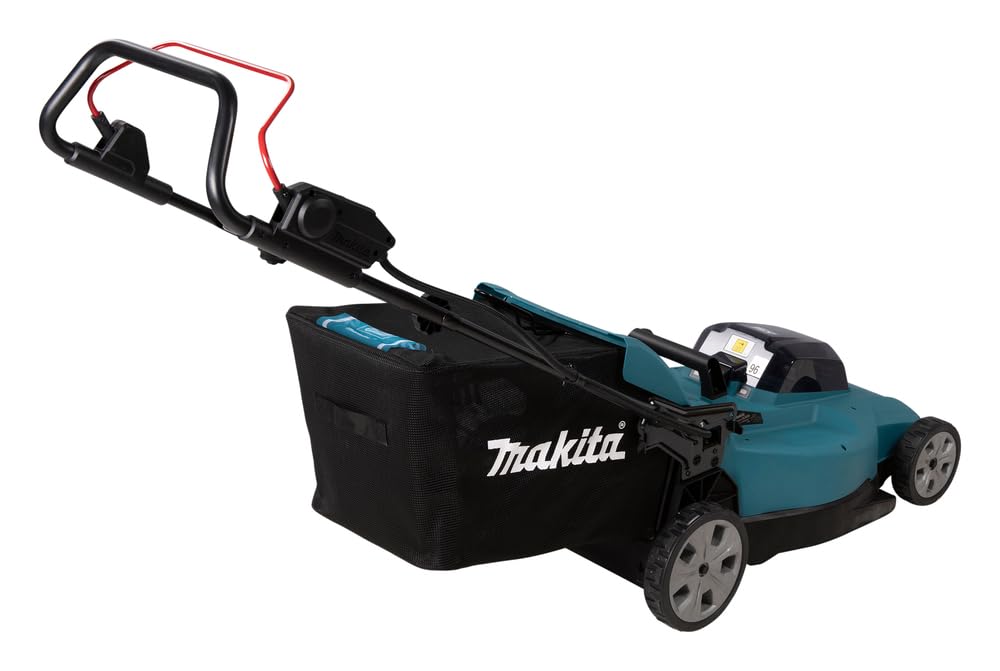 Makita DLM538Z Akku-Rasenmäher 2x18V (ohne Akku, ohne Ladegerät), Petrol