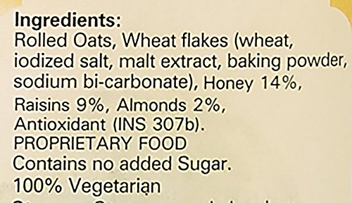 Image of Express Foods Harvest Crunch Breakfast Cereal, No Added Sugar Jar, 1kg