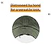 KBETHOS KBE-Vintage OLV Vintage Washed Cotton Baseball Cap, Olive