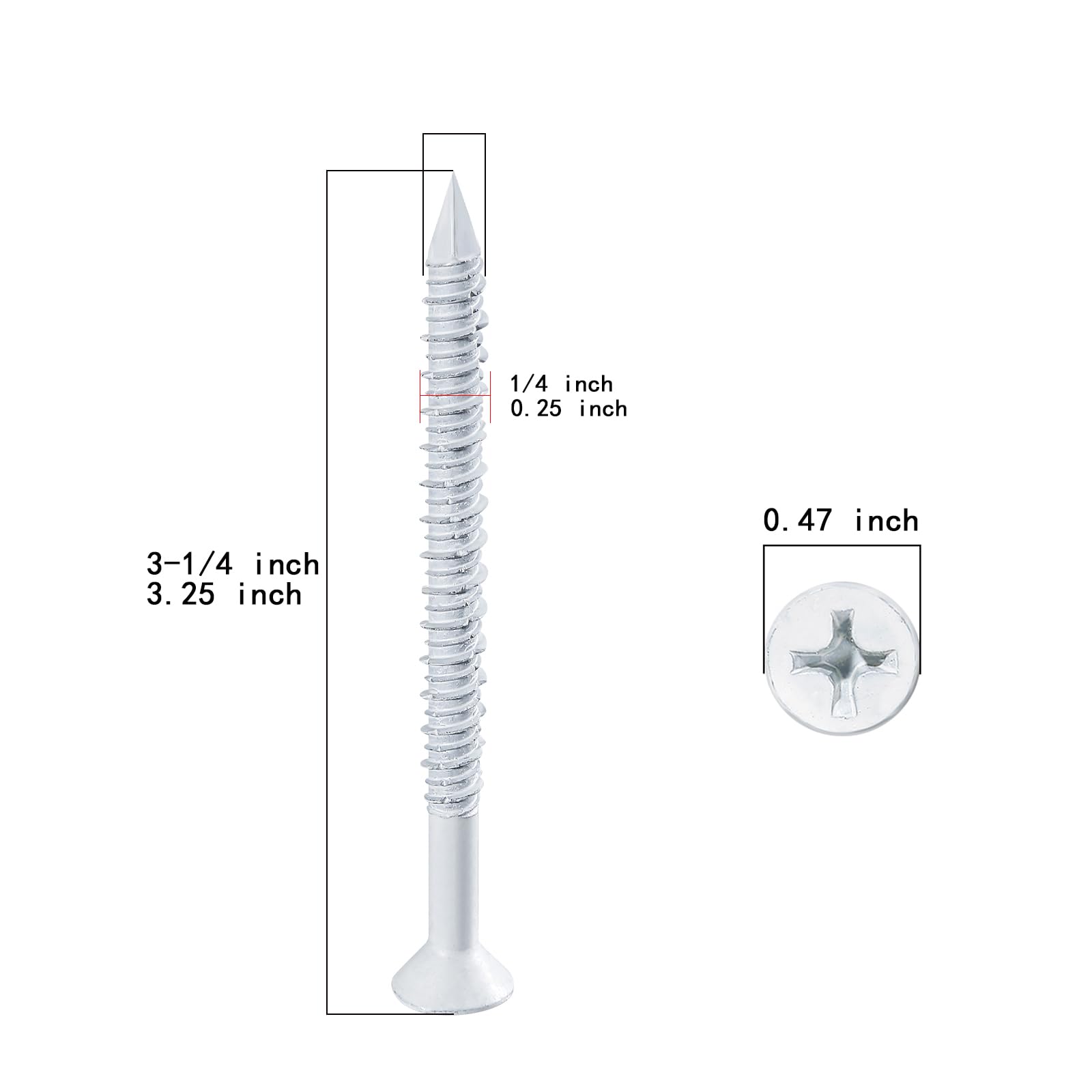 WenSilon(100 PCS) 1/4