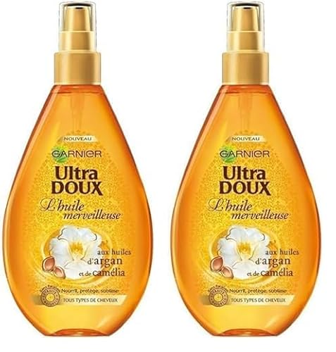 Huile Cheveux Nourrissante Cheveux Secs Argan Camélia Ultra Doux Garnier Le Flacon De 150ml - vue 7