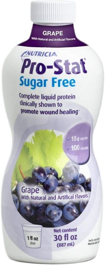 Nutricia ProStat 64 Sugar Free Grape Liquid Protein - 30 oz by Medical Nutrition