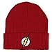 Flash Logo Knit Cuff Beanie, Red, One Size