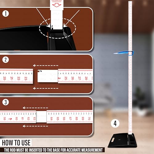 Image of OTICA Stadiometer Height Measuring Scale for All Age Group