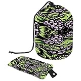 Matériau de haute qualité : cette trousse de maquillage avec cordon de serrage est fabriquée en tissu Oxford avec doublure imperméable douce au toucher, résistante aux rayures et facile à nettoyer. Pliable pour un transport facile partout où vous allez.