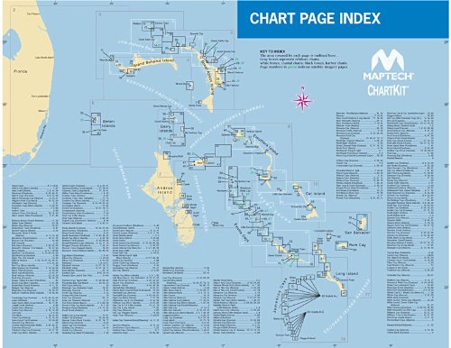 MAPTECH®ChartKit The Bahamas to Crooked Island Passage Region 9 7th Edition