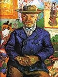 1art1 Vincent Van Gogh Poster Bildnis des Farbenhändlers Père Tanguy, 1887 Kunstdruck Bild 80x60 cm
