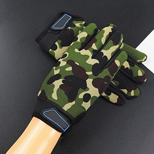 Luvas de Ciclismo para Crianças, Sem Clipe, Luvas Esportivas para Crianças Respiráveis, Luvas de Cic