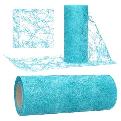 AmaCasa Casaweb Sizoweb Table Runner 20 cm / 25 m for Weddings and Communions Cover