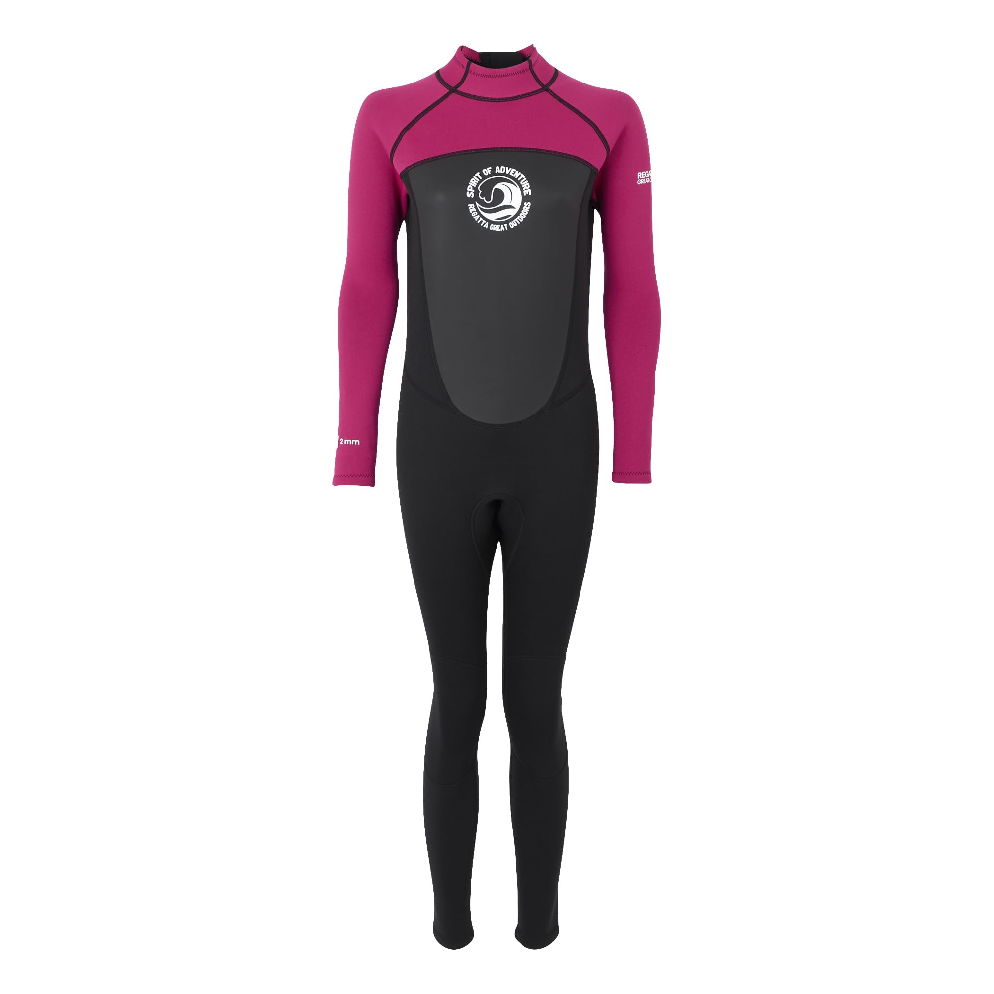 Regatta Women's 2mm Full Wetsuit - Purple - Size 14-16 - Polyester Neoprene