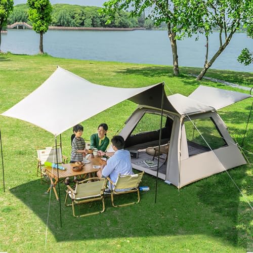 Carpa ligera para exterior con porche y malla miniatura 3