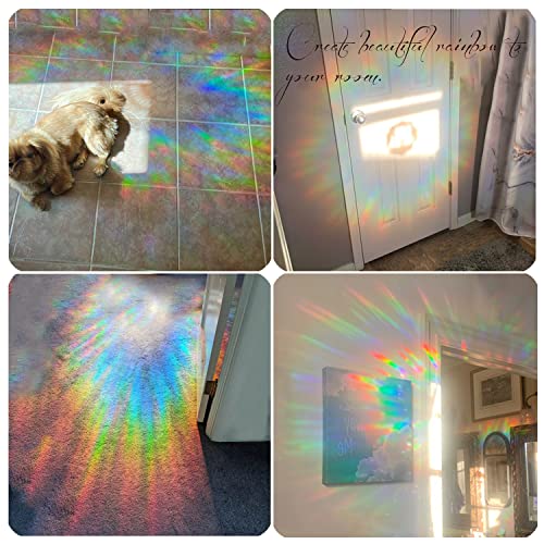 Image of Bee Window Clings for Bird Strikes - Anti-Collision Stickers - Glass Reminder Prism Decals - Avoid Birds Strikes - Decorate Your Glass Doors, JDFC-30