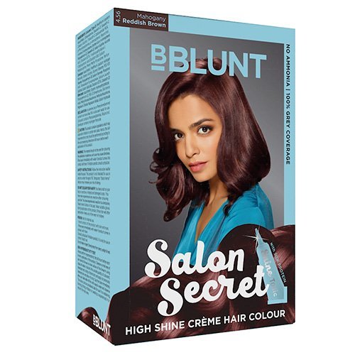 BBLUNT Salon Secret High Shine Creme Hair Colour 4.56 miniatura 2