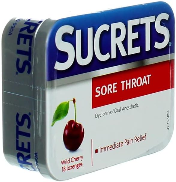 Miniatura 7 de Sucrets Dolor de garganta y tos Vapor Cherry 18 cada uno