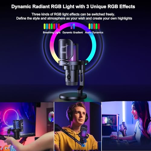 COMICA Comica EJoy Uni RGB コンデンサー USB マイク Uni D の商品画像 4