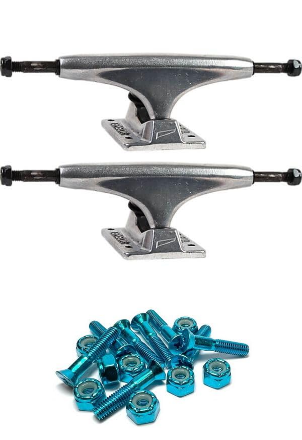 Tensor Trucks Alloy Polished Skateboard Trucks - 5.25