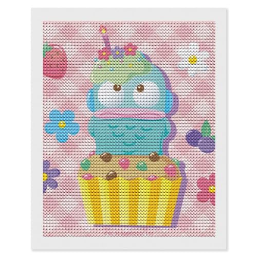 ダイヤモンドアート ハンギョドン (3) ダイヤモンド絵画 5D ダイヤモンド塗装 DIY モザイクアート おしゃれ 全面貼り付 刺繍アート ビーズ絵 ダイヤモンド塗装 芸術品 ホーム装飾 ビーズ絵画 手作り 防水誕生日 お祝い プレゼント 16"x20"