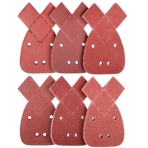 60 Stück Black und Decker Mouse Schleifpapier, 10 x Körnung...