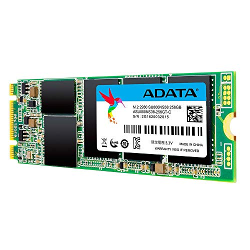 ADATA SU800 256GB M.2 2280 SATA 3D NAND Internal SSD (ASU800NS38-256GT-C) - Thumbnail 2