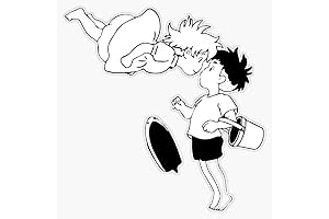 "Ponyo" Car, Laptop, Wall, Bumper, Window Sticker