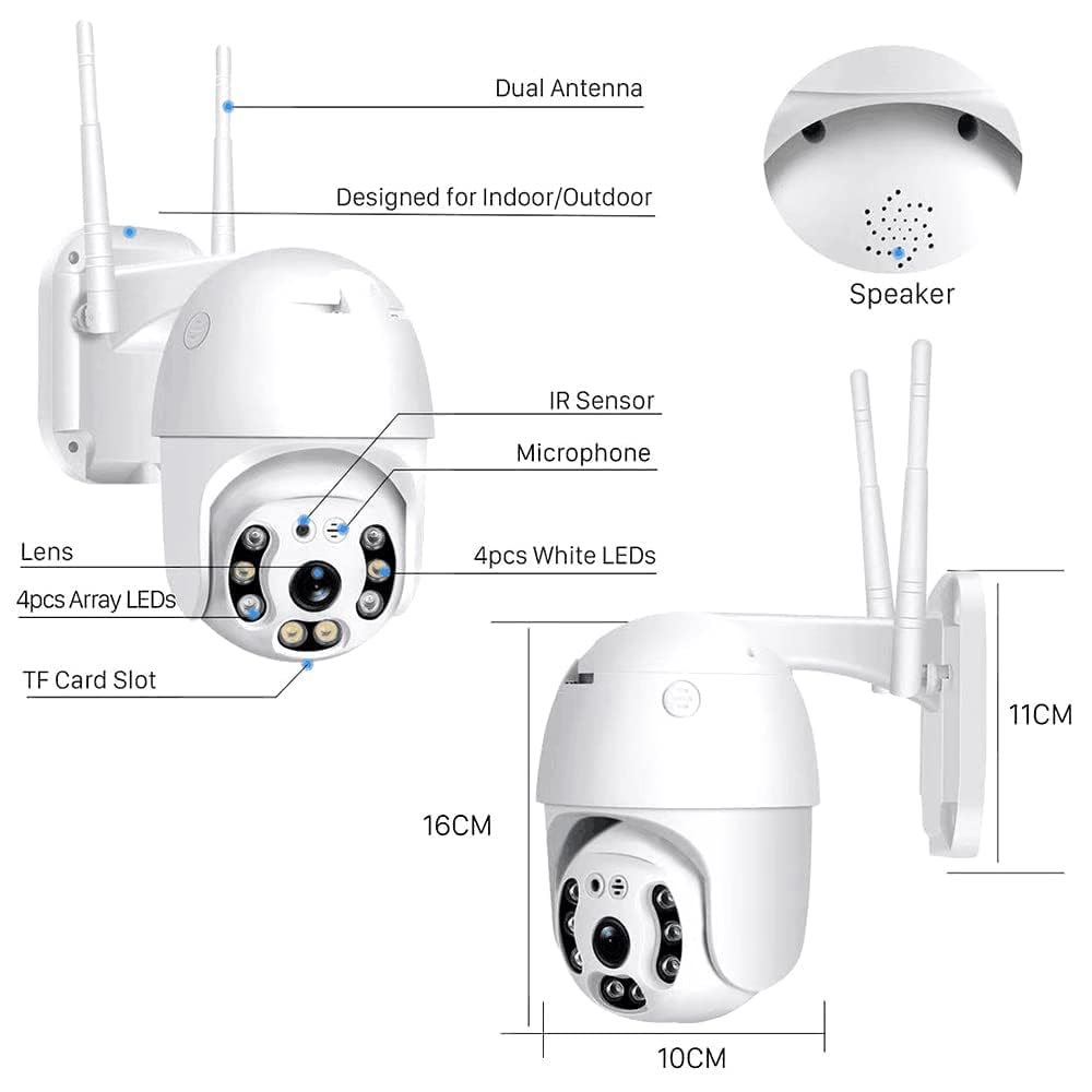 Dr Vision 5MP WiFi Security Camera - 360° PTZ -3 Dr Vision 5MP WiFi Security Camera - 360° PTZ -3