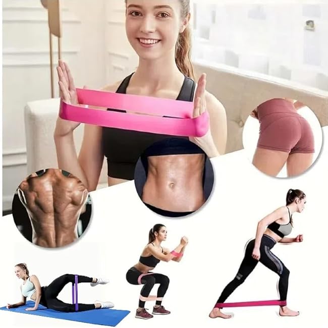 17PCS Exercise Bands Resistance Bands Set, Resistance Bands with Handles for Working Out & Physical Therapy,Bandas De Resistencia para Hacer Ejercicio,Figure 8 Exercise Bands(125 LBS)