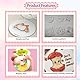 20 Stück Magic Puffy Paint Magic Paint 3D Drawing Magic Canvas Sponge Foam Texture Painting Paper mit 15 Stifte+10 perlenketten+1Klammern+2 Tropfer+Schwammpapier+Lochstanzer