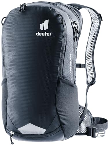 Deuter Unisex Race Air 14+3L Hydro Rucksack für Mountainbike, 14+3 Liter, Schwarz, 14+3 Liter