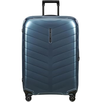 Samsonite Attrix Spinner L Suitcase 75 cm 97 L Blue Steel Blue