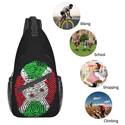 Mochila tipo bandolera unisex para senderismo miniatura 7