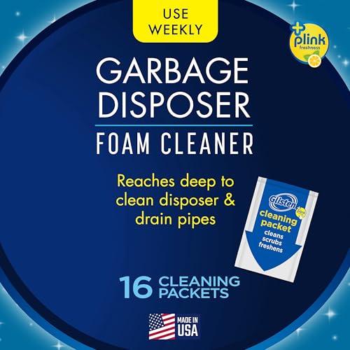 image for Glisten Garbage Disposer Cleaner and Freshener with Foaming Action, He
