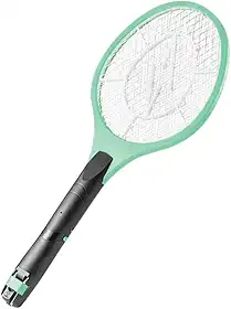 Raquete Elétrica Mata Insetos com Bateria Recarregável Bivolt Multi Saúde - HC034