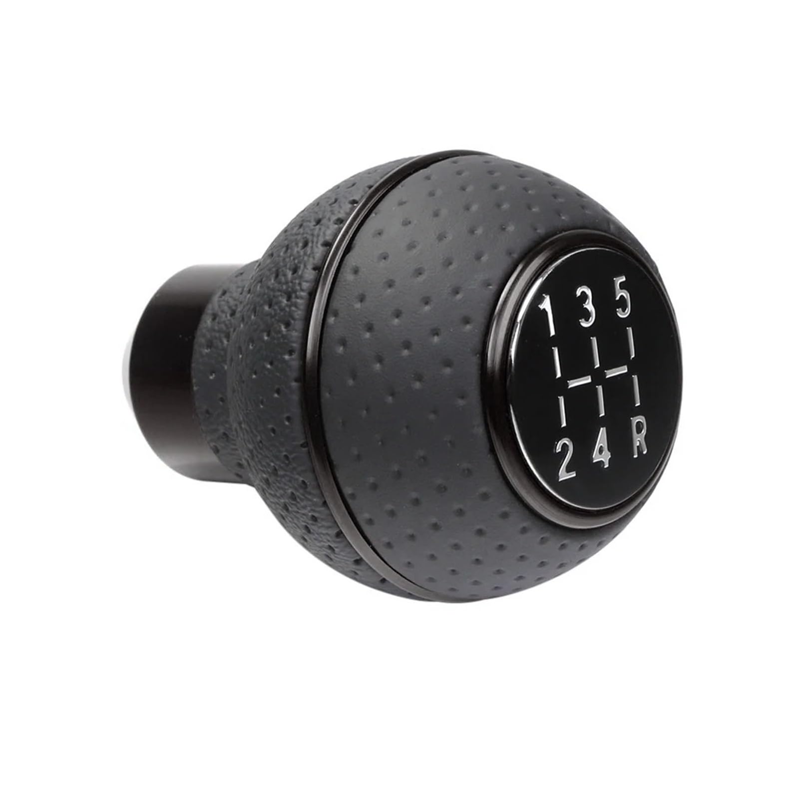 SHGUOMSC 5 Speed Gear Shift Knob Leather for Most Manual Cars Trucks SUV