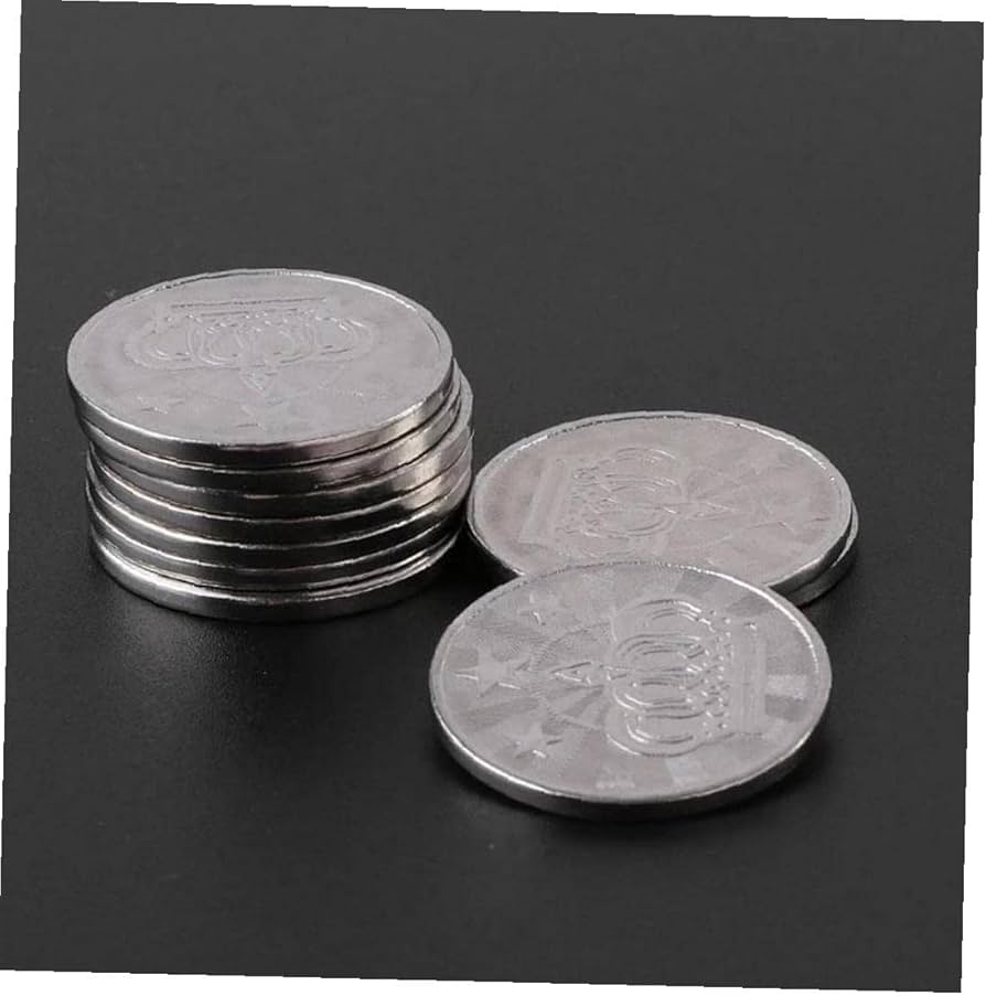 Amazon.co.jp: ゲームトークン ステンレス アーケード ゲームコイン