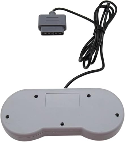 Miniatura 6 de NGHTMRE Paquete de 2 almohadillas de repuesto para mando a distancia premium para Nintendo SNES System Console Replacement Controller 6FT SNS-005